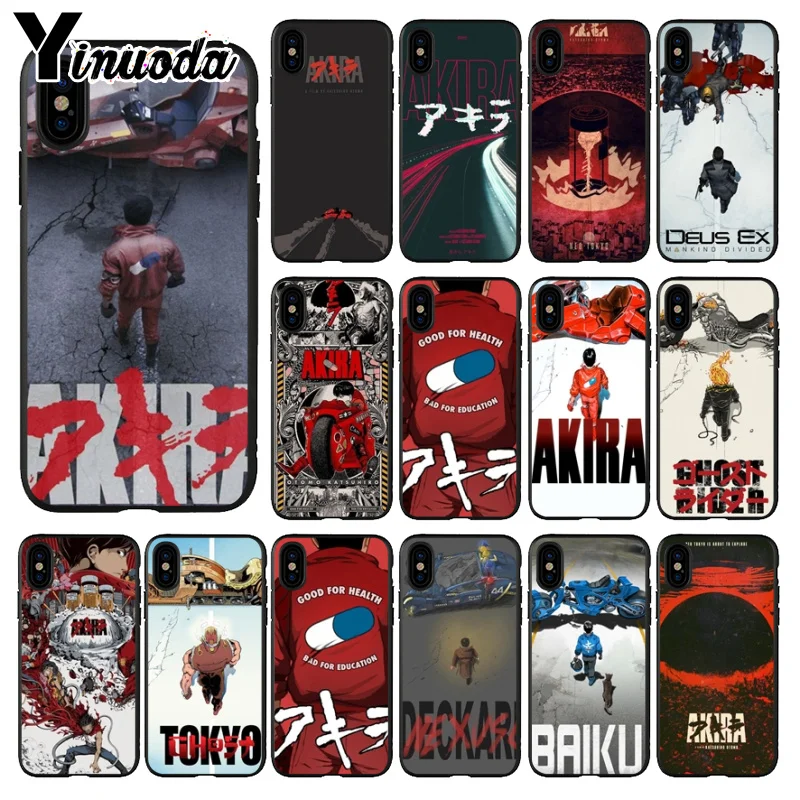 Умный чехол Yinuoda AKIRA Voltron Rainbow Six Siege черный мягкий для iPhone 5 5Sx 6 7plus 8 8Plus X XS MAX XR |