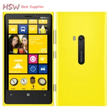 Оригинальный Телефон Nokia Lumia 920 4.5 »Сенсорный Wi-Fi NFC Gps 3 ГБ 4 Г 32 ГБ Памяти 8MP Камера Разблокирована Windows Сотовый телефон Бесплатная Доставка