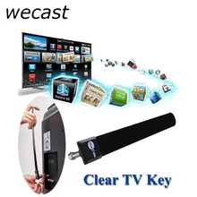 Mini Digital Antenna Clear TV Key HDTV Free Stick TVFox Indoor Antenna 1080p Ditch Cable As Seen on TV Signal For US EU Plug