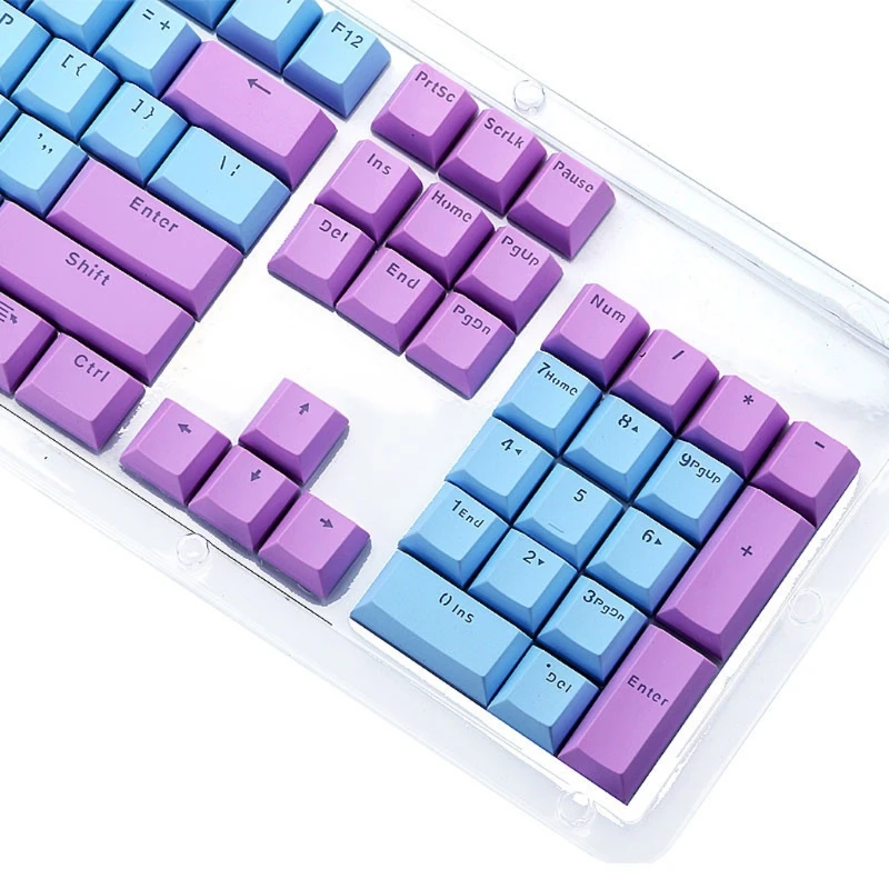 

Translucent Double Shot PBT 104 KeyCaps Backlit For Cherry MX Keyboard Switch