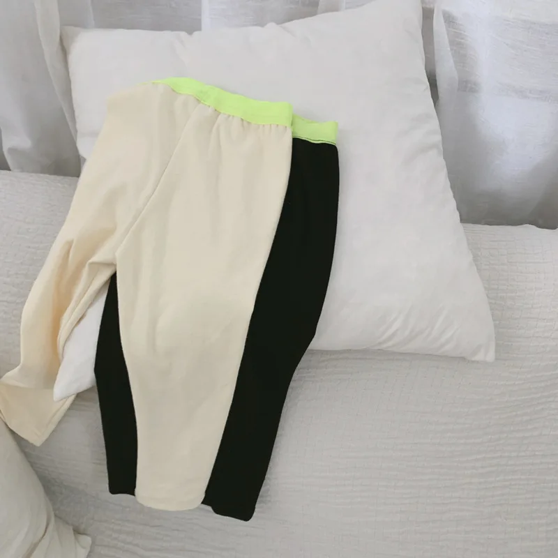 

2019 New Arrival Girls Leggings Patchwork Autumn Fashion Kids Girls Pants 1-7 Years