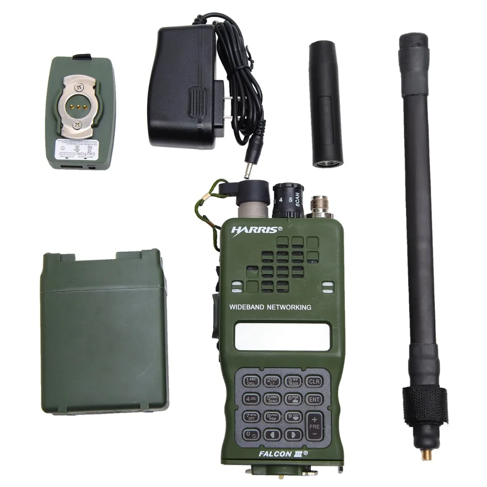 TCA AN/PRC-152A(UV) IPX7 армейская тактическая CS VHF UHF Двухдиапазонная Военная MBITR алюминиевая рация Ham двухстороннее радио PRC 152