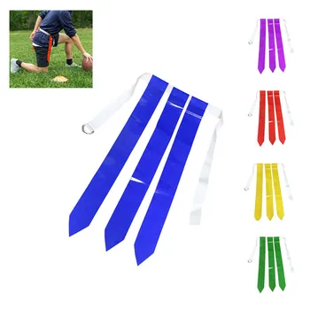 

American football flag streamer Waist flag youth game belt game pull torn flag to win with flag set team sports Soccer Supplies