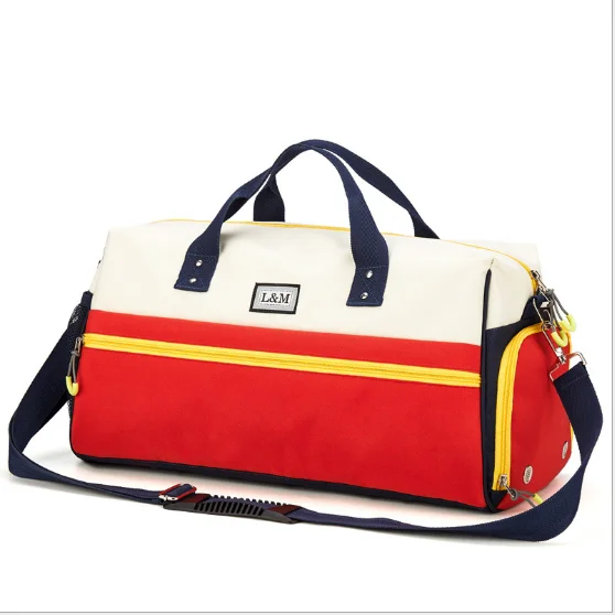 

Sports Fitness Bag Men's Hand Dry Wet Separation Yoga Bag Female Large Capacity Korean Tide Short-distance Baggage Bag Travel