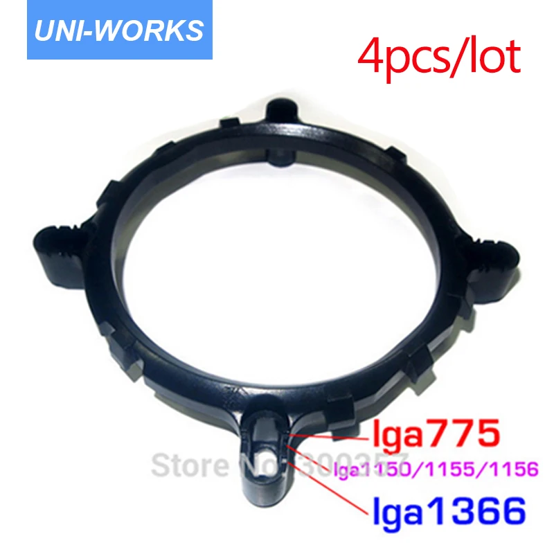 4 шт. держатель для кулера ЦП lga775 1150 1156 1155 1366socket 4br148|heatsink bracket|heatsink with fan1156 heatsink |