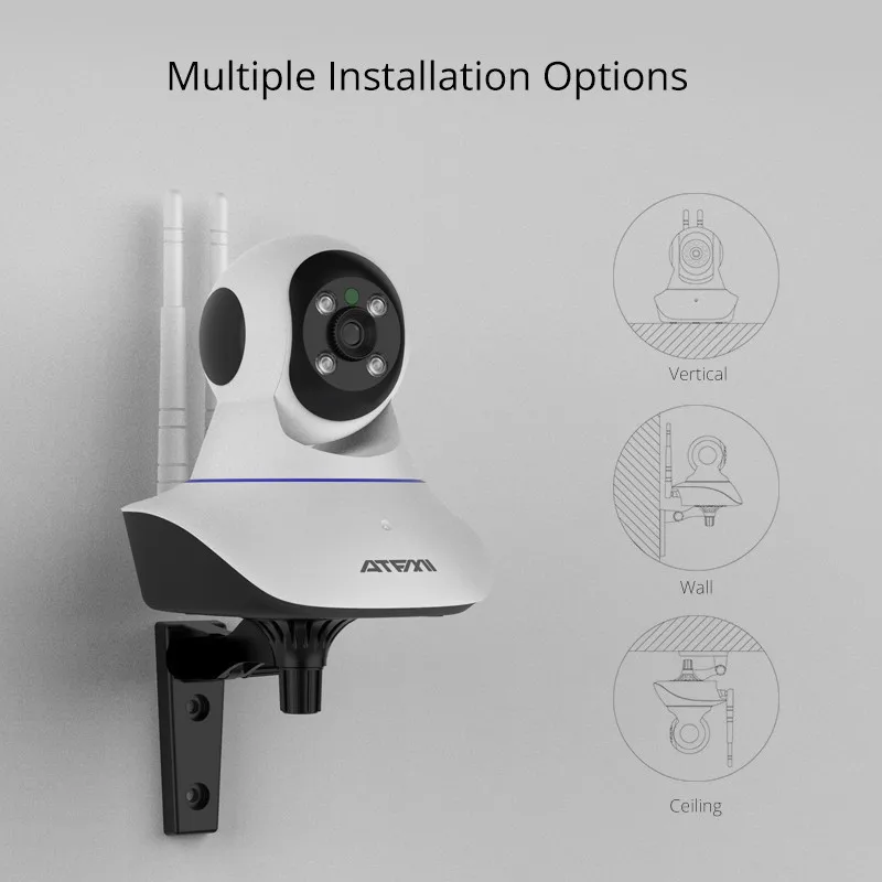 ATFMI T1 720 P HD IP камера беспроводная связь Wi Fi беспроводной монитор младенца домашний