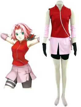 

Naruto Shippuden Haruno Sakura Cosplay Costume
