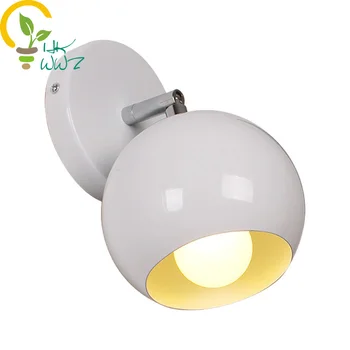 

Black/White Surface Mounted Led Wall lamp,Modern LED Wall lights for dressing room/restaurant/colothing store Lighting fixtures