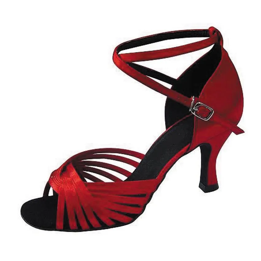 Elisha Dance Shoes Customizable Heel Lady Latin Salsa Dance Shoes Party Wedding Dancing Shoes