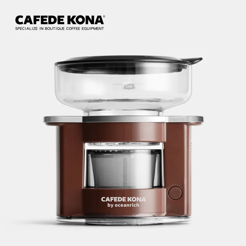 CAFEDE KONA автоматическая кофеварка кофейник мини