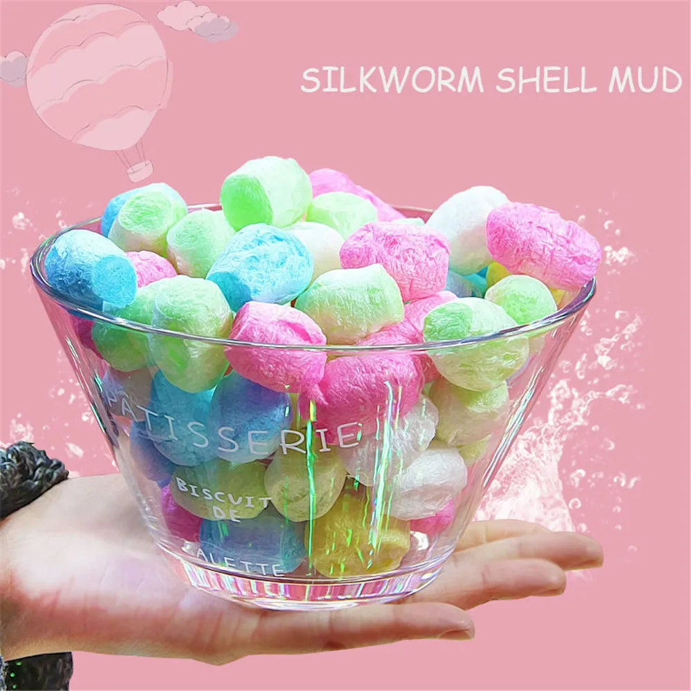 

Colorful Styrofoam Foam Balls Slime Tool For Slime Making Art DIY Craft Fancy Lay Children Bauble Novelty Kids Toys