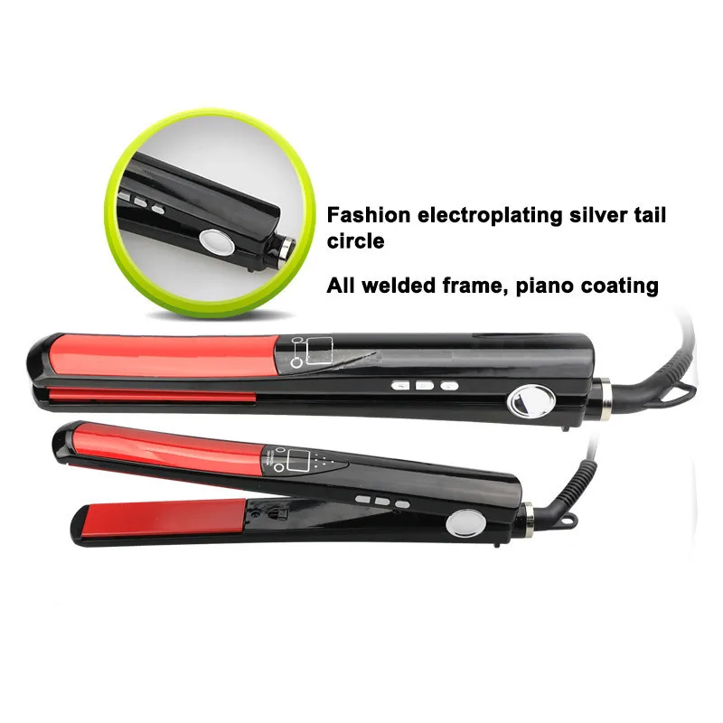 Новинка 2017 электрический выпрямитель для волос цифровой дисплей ЖК прямые