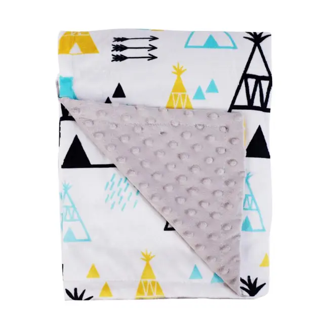 Muslim Baby Blankets Cotton Swaddle & Blanket Print Cartoon Baby