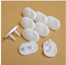 Free shipping 50pc lot Baby safety required hole 2 feet safe socket cover to protect the