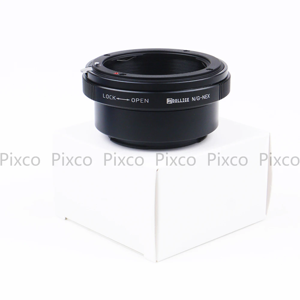 Адаптер Dollice для крепления объектива Nikon F Sony E Mount NEX Camera A5100 A6000 A5000 A3000 5T|f mount adapter|mount