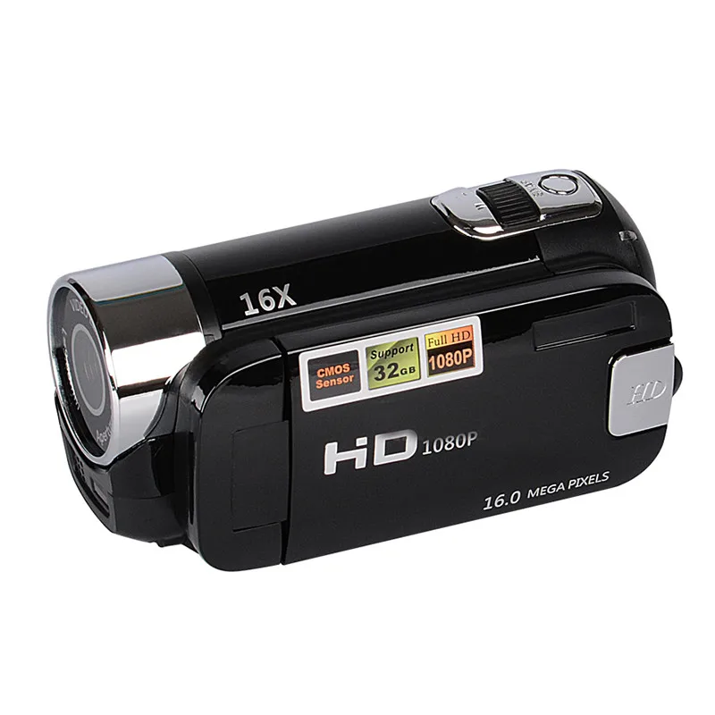 Новинка 2,7 дюймов 1080 P HD Цифровая камера camera DV DVR видеокамера TFT lcd 16X цифровой зум 16MP CMOS Цифровая видеокамера