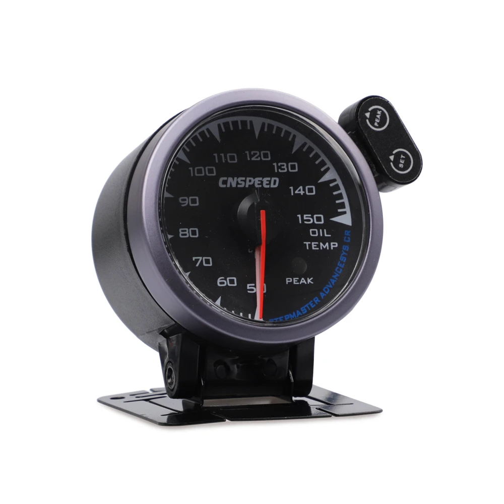 CNSPEED 60 мм 7 видов цветов LED 12 в датчик температуры масла измеритель 50 150 для honda