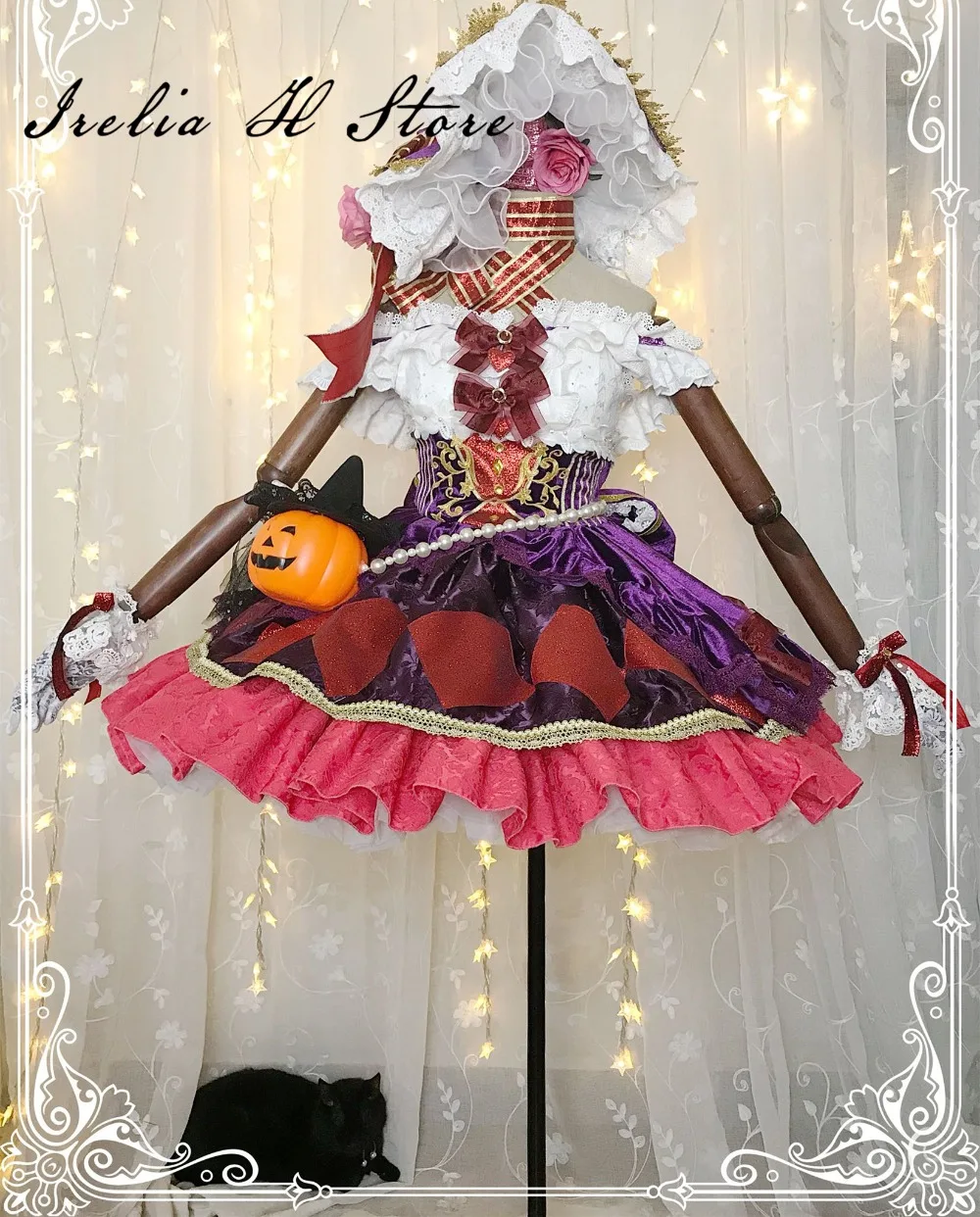 

Otokura Yuuki THE IDOLM@STER Cosplay Otokura Yuuki cosplay costume Holloween Christmas Gorgeous dress female custom made/size