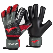 Латекс ПВХ профессиональные дети мужские вратарские перчатки футбол 5 пальцев сохранить гвардии Хранитель вратарь Перчатки вратарские перчатки