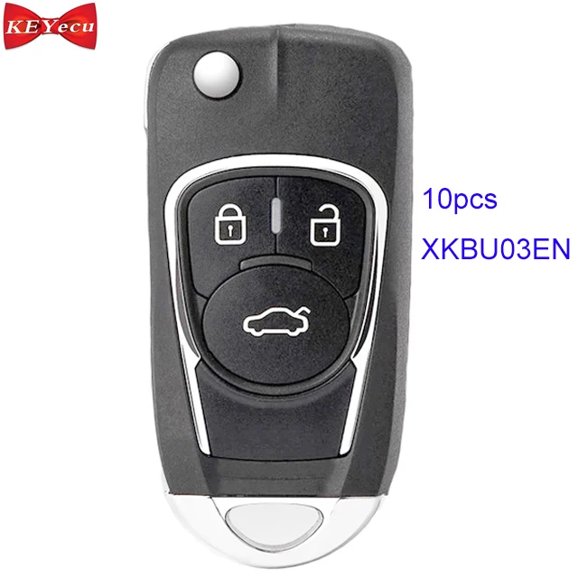 

10pcs XHORSE XKBU03EN Universal Remote Key Fob 3 Button for VVDI VVDI2 Key Tool