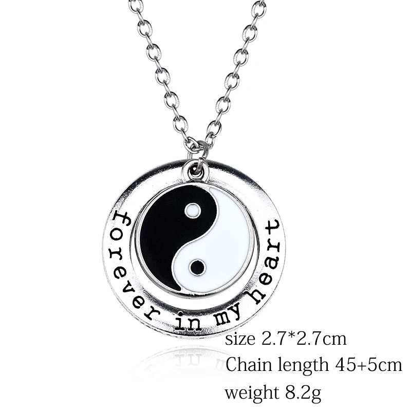 Best-Friends-Jewelry-Yin-Yang-Tai-Chi-Pendant-Necklaces-Love-Forever-In-My-Heart-Choker-Necklace (5)