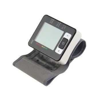 

Automatic Wrist Blood Pressure Upper Monitor Digital Heart Beat Meter LCD Screen Tonometer Sphygmomanometers pulsometer hot