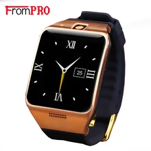 Reloj inteligente LG128 Bluetooth compatible con Radio FM SIM tarjeta TF de cámara Facebook Whatsapp Twitter sincronización SMS reloj de pulsera auriculares gratis