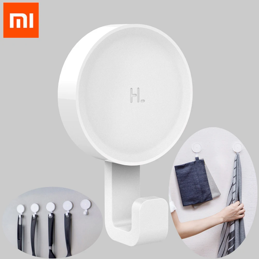 Xiaomi mijia HL настенный крючок для спальни кухонные настенные крючки 3 кг Максимальная нагрузка для умного дома xiaomi 6 в 1 Набор крепких крючков Крючок для мелочей