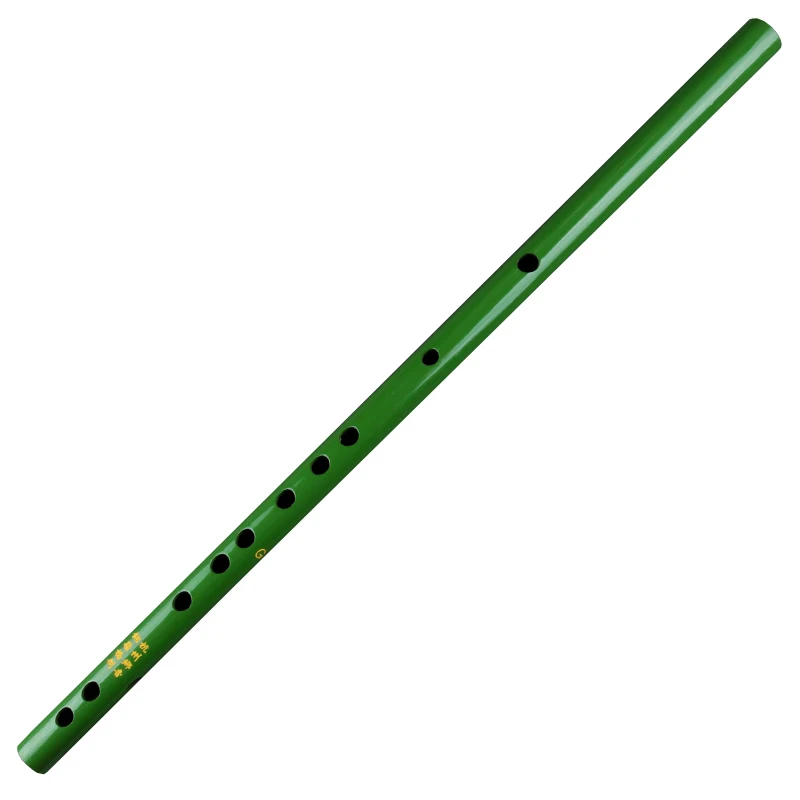 Черная бамбуковая флейта с красными линиями, музыкальные инструменты, китайский ручной работы, духовой инструмент, флейта