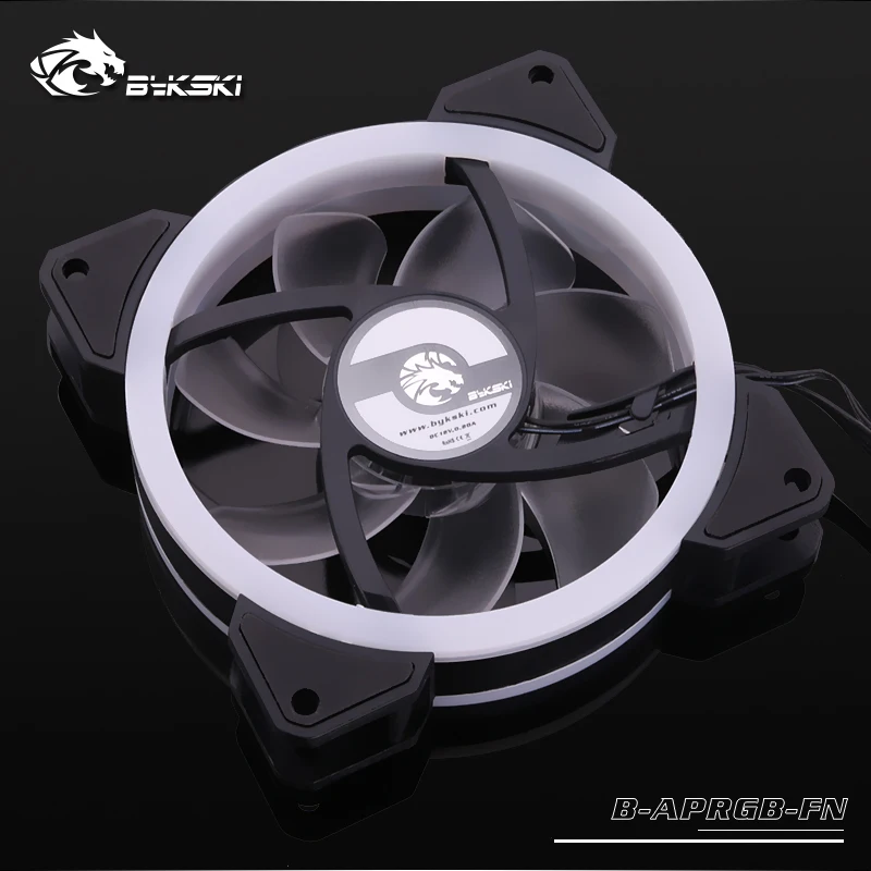 Bykski B APRGB FN RGB 12v 4pin вентиляторы диафрагмы вентилятор охлаждения 12 см совместим с