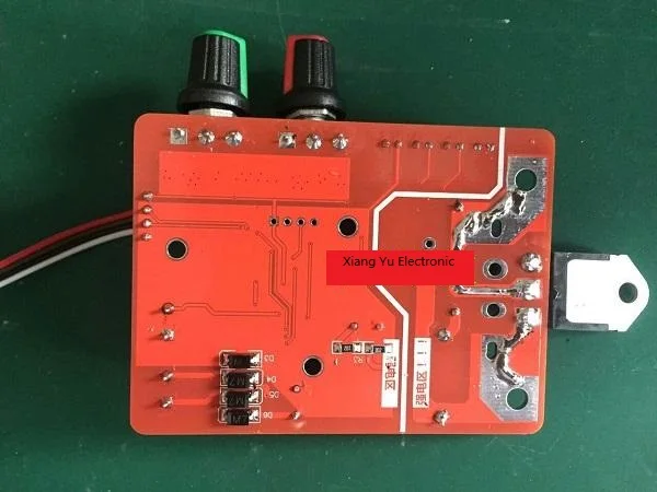 100A одиночный импульсный точечный сварочный агрегат DIY монтажный комплект точечной сварки трансформаторный контроллер