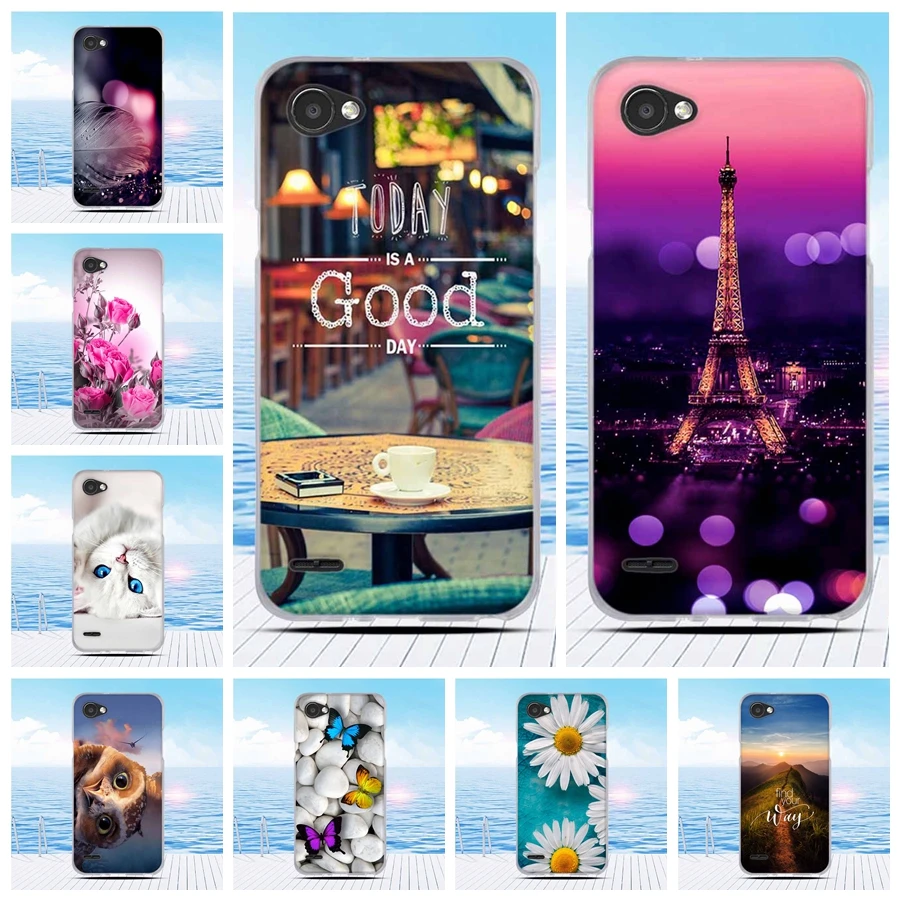 

Soft TPU FOR Capa LG Q6 Case Cover Painted Phone FOR LG Q6A Q6 Alpha M700 Q6 Plus X600 Back Protective Case FOR LG Q6 Cover