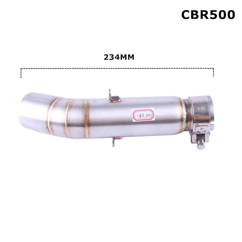 Глушитель мотоцикла контактная средняя Соединительная труба для HONDA CBR300 cbr300r cbr500 cbr 500 cbr 300