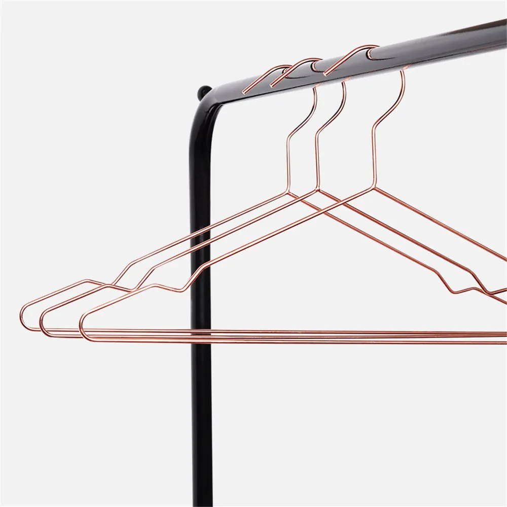 

Nordic Multi-functional Cloth Hangers Minimalist Chic Rose Gold Creative Pants Tie Scarfs Belt Towel Trousers Metal Rack storage