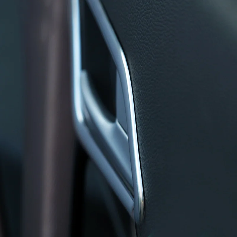 Vtear para Hyundai Creta ix25 2018 2019 cromo puerta Interior de ajuste accesorios de la cubierta Interior mate a Molduras estilo de coche