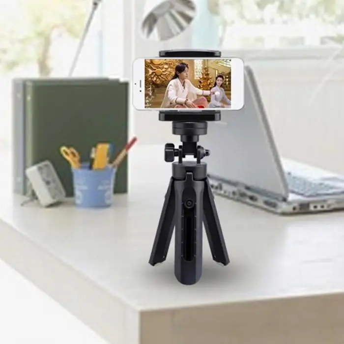 Mobile Phone Clip Tripod Live Clip Video Horizontal Vertical Self-Timer Fixed Stem Universal Support NK-Shopping