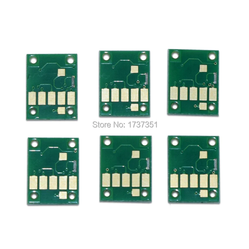6 Цвет PGI-370 CLI-371 автоматическое пополнение чернил чип для Canon PIXMA MG7730 MG6930 TS9030 TS8030