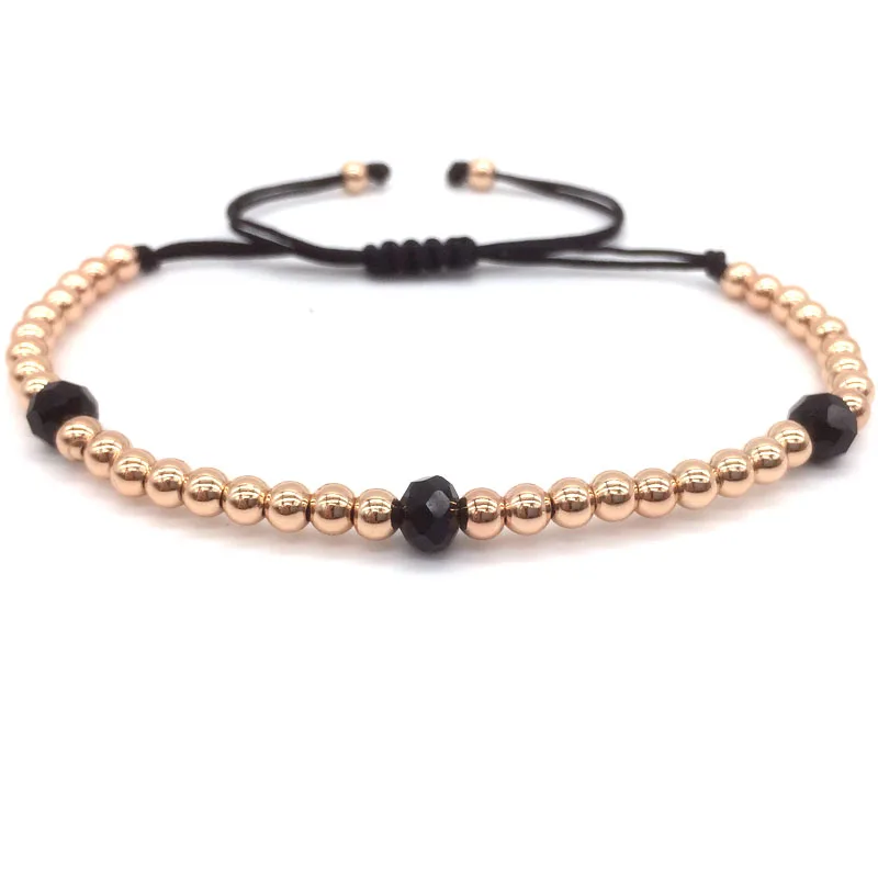 NAIQUBE 2017 New Design Brand Men Bracelet Prismatic Stone Beads&amp4MM copper Beads Braided Macrame Jewelry Gift | Украшения и