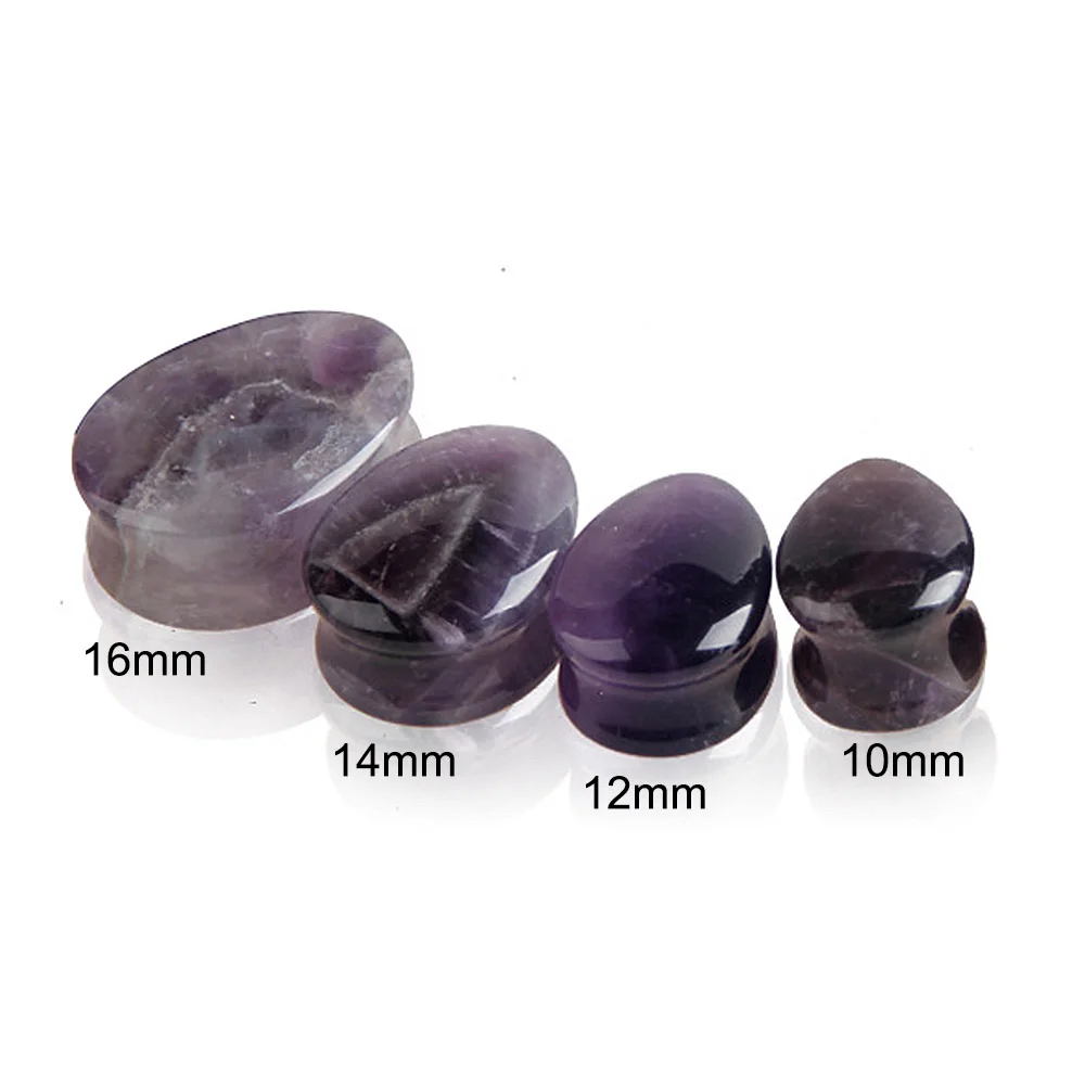 Затычки для ушей в форме капли розового кварца/аметиста/Amazon|water drop|quartz roseamethyst quartz |