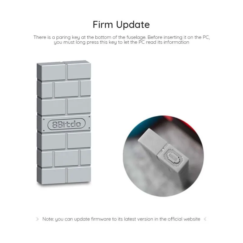

8 Bitdo USB Converter Wireless Bluetooth Game-pad Receiver For PS3 /PS4 For WII PRO /Switch /RR Adapter