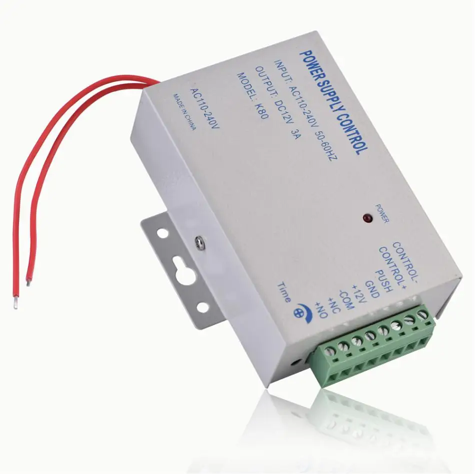 Входной AC110V 240V Выход DC 12V 3A 30W блок питания контроллер для система контроля