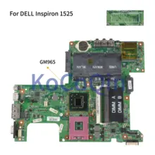 Kocoqin материнская плата для ноутбука DELL Inspiron 1525 CN-0PT113 0PT113 материнская плата 07211-3 48.4W002.031 GM965 DDR2