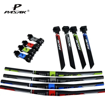 

Bicycle Horizontal Handlebar 31.8 Aluminum Alloy One-shaped Handlebar Stem Seatpost Mtb Road Mountain Bike Parts