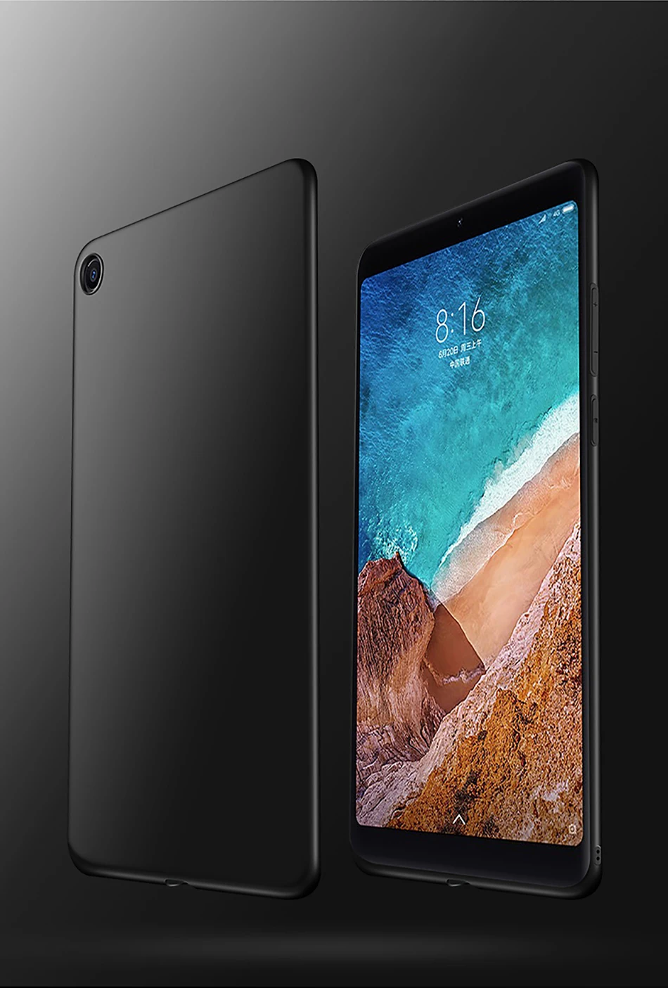 Мягкий силиконовый чехол для Xiaomi Mi Pad 4 Plus 10,1 дюйма, ультра тонкий противоударный чехол для задней панели для Xiaomi Mi pad 4 Plus, защитный чехол