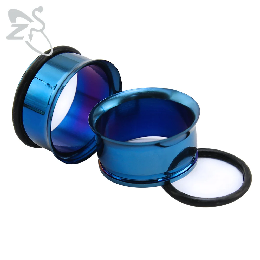 3 25mm Ear Stretchers Expander Stainless Steel Plugs and Tunnels Man