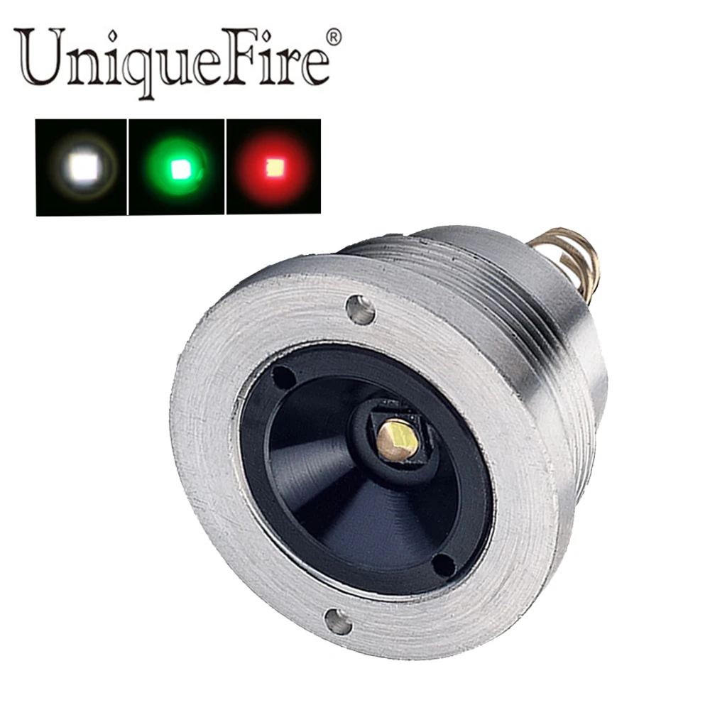 UniqueFire 1405-XRE 3 режима держатель лампы зеленый/красный/белый светильник XPE Светодиодная лампа f. UF-1405 T67 Фокусировочный светильник