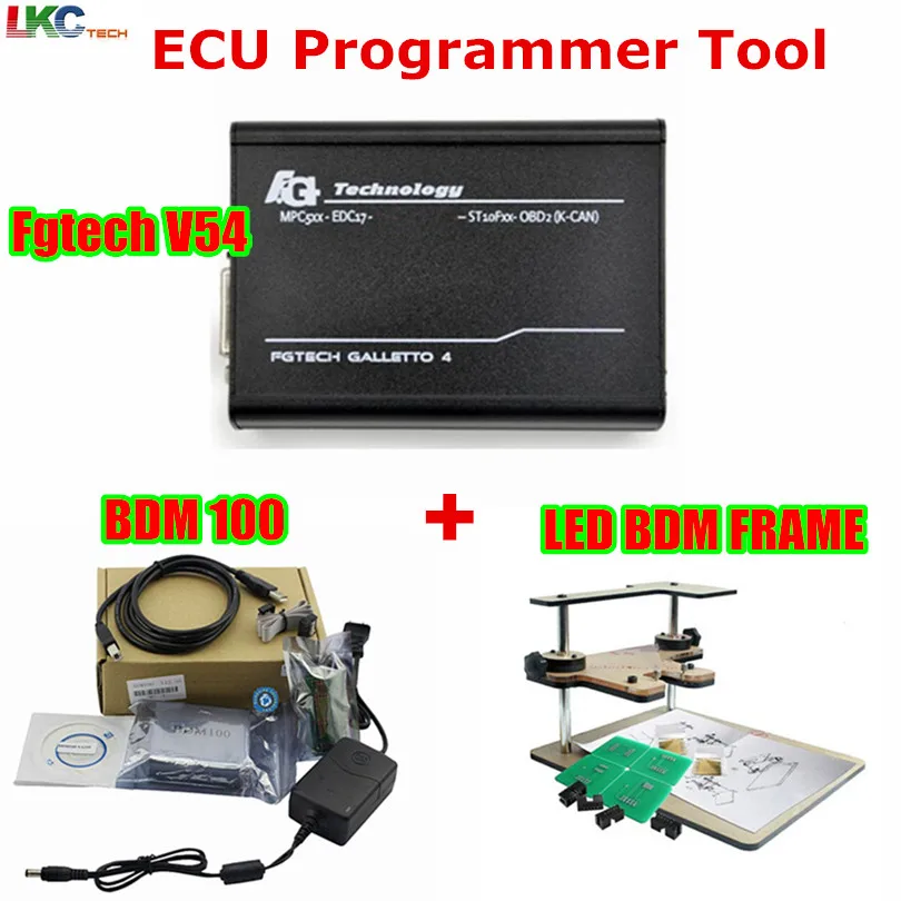 

Fgtech Galletto 4 Master v54 FG Tech Multi-Language +BDM100 V1255 +BDM Frame Full Adapter ECU Chip Tuning Tool Fg Tech DHL Free
