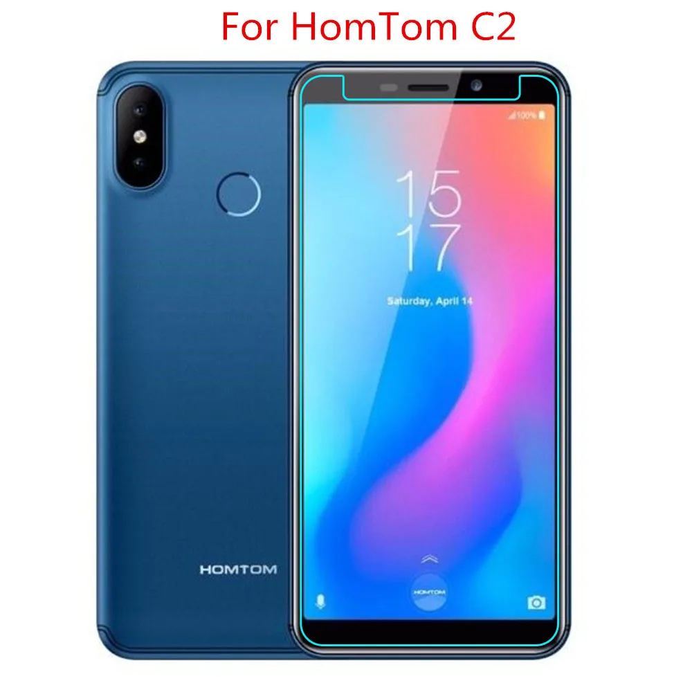 2.5D 9H закаленное стекло для HomTom C2 на телефон защитная пленка экрана |