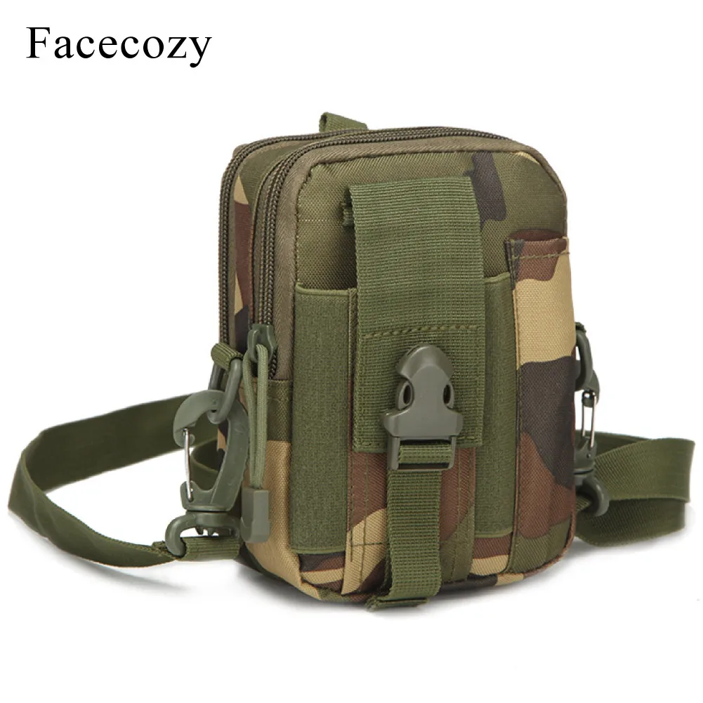Facecozy Мужская камуфляжная сумка для скалолазания тактические карманы