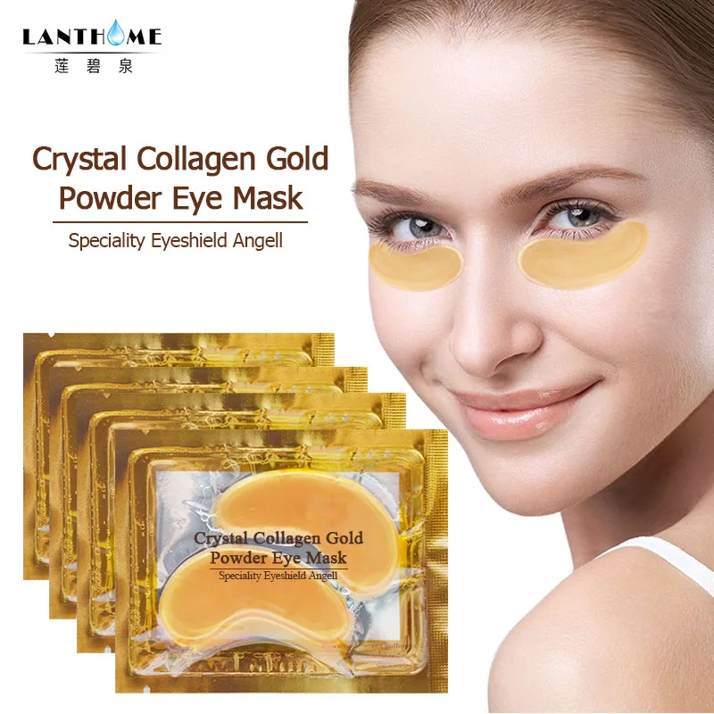 10 pcs Collagen Crystal Eye Mask Reduce Dark Circles Collagen Patch for